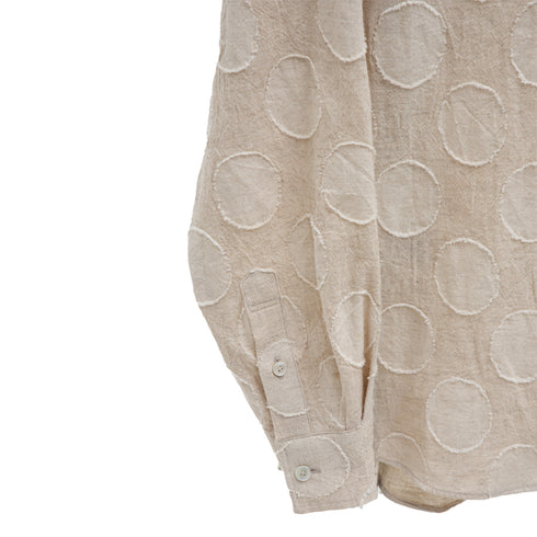 Vintage Jacquard Over Size Shirts